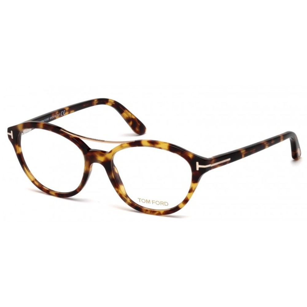 Tom Ford Havana/Brown 5412 056 Bridge Rx frame